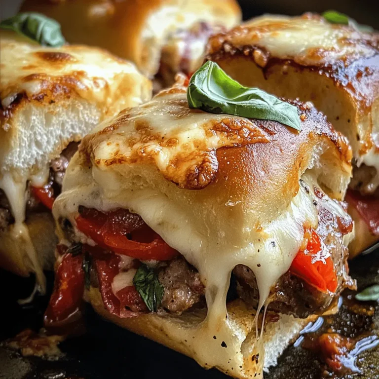 Sliders have become a quintessential party food, adored for their bite-sized convenience and the ability to cater to a variety of tastes. These mini sandwiches are perfect for gatherings, game days, or casual meals at home, allowing everyone to indulge in their favorite flavors without committing to a full-sized sandwich. Among the myriad of slider options, Hot Italian Sub Sliders stand out as a delicious twist on traditional Italian flavors, merging the hearty essence of classic Italian subs into a compact, flavorful bite.