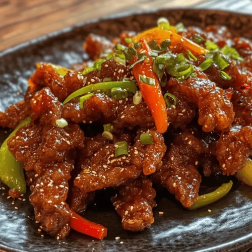 Crispy Chilli Beef Delight is a dish that tantalizes the taste buds with its perfect blend of flavors and textures. Originating from Asian cuisine, this dish has won the hearts of many with its vibrant colors and mouthwatering appeal. The combination of succulent beef, crunchy vegetables, and a sweet-spicy sauce creates a harmony that is both satisfying and irresistible. In this article, we will explore the intricacies of preparing this delightful dish, emphasizing the importance of balancing flavors and textures, a hallmark of Asian-inspired cooking.