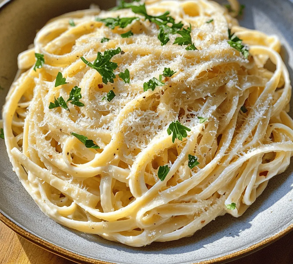 Garlic Parmesan Pasta is a dish that embodies comfort and indulgence, marrying the rich flavors of garlic and cheese with the satisfying texture of pasta. Whether you are a busy professional looking for a quick weeknight meal or a culinary enthusiast seeking to impress your dinner guests, this recipe fits the bill perfectly. The appeal of Garlic Parmesan Pasta lies not only in its tantalizing taste but also in its simplicity and speed of preparation. In just under 30 minutes, you can create a gourmet meal that feels like a luxurious treat.