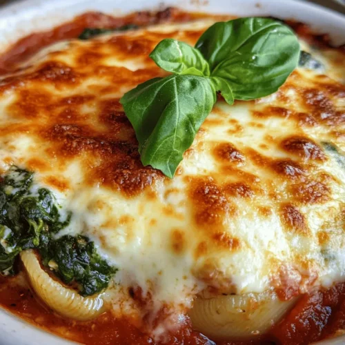 If you’re on the lookout for a comforting, nutritious meal that’s perfect for families and gatherings, look no further than Spinach & Ricotta Stuffed Shells. This delightful dish combines the vibrant flavors of fresh spinach and creamy ricotta cheese, all enveloped in tender pasta shells. Not only does this meal offer a satisfying blend of tastes and textures, but it also provides a host of health benefits, making it a fantastic choice for anyone seeking a wholesome dinner.