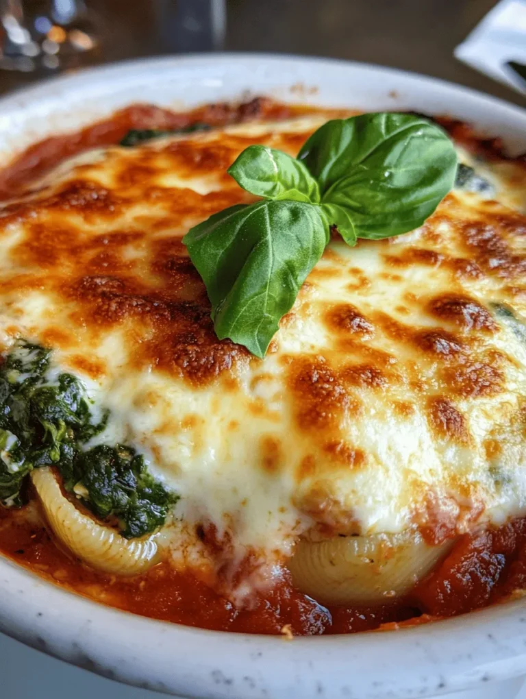 If you’re on the lookout for a comforting, nutritious meal that’s perfect for families and gatherings, look no further than Spinach & Ricotta Stuffed Shells. This delightful dish combines the vibrant flavors of fresh spinach and creamy ricotta cheese, all enveloped in tender pasta shells. Not only does this meal offer a satisfying blend of tastes and textures, but it also provides a host of health benefits, making it a fantastic choice for anyone seeking a wholesome dinner.