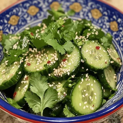 In the world of culinary delights, Asian-inspired salads have gained immense popularity, celebrated for their vibrant flavors and refreshing characteristics. As the warmer months approach, the craving for lighter, cooler dishes intensifies, making salads a go-to choice for many. One standout option that embodies this seasonal shift is the Easy Asian Cucumber Salad. This dish is not only simple and quick to prepare, but it also serves as a delicious and healthy accompaniment to any meal.