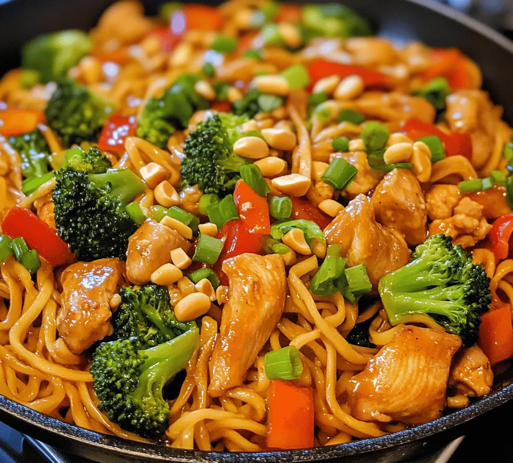 Kung Pao Chicken Noodles is a delightful fusion dish that encapsulates the bold flavors of traditional Kung Pao Chicken while incorporating the satisfying texture of noodles. This dish not only offers a burst of flavors but also brings a sense of comfort and heartiness to the dining table. As a popular choice in Chinese cuisine, Kung Pao Chicken has its roots in the Sichuan province of China and has evolved over the years to become a beloved dish worldwide. The combination of chicken, peanuts, vegetables, and a savory sauce has transcended its original form, leading to innovative adaptations such as the noodle version we are exploring today.