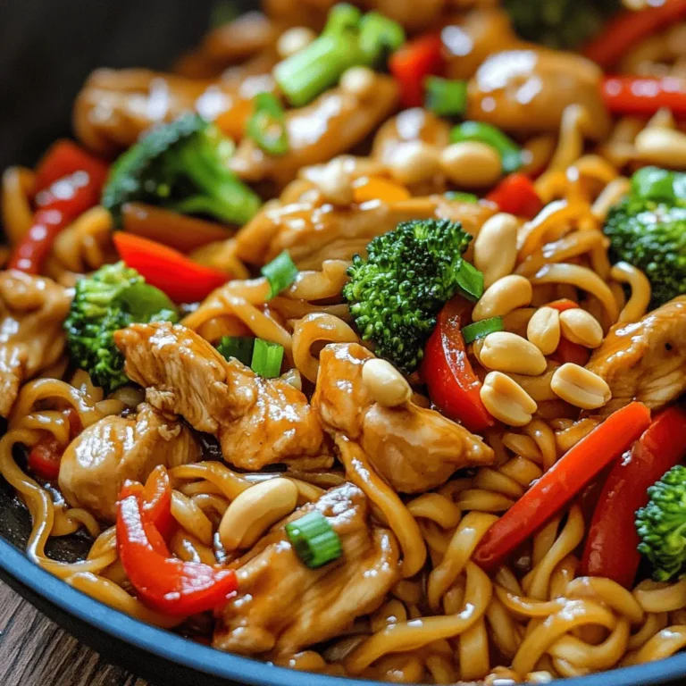 Kung Pao Chicken Noodles is a delightful fusion dish that encapsulates the bold flavors of traditional Kung Pao Chicken while incorporating the satisfying texture of noodles. This dish not only offers a burst of flavors but also brings a sense of comfort and heartiness to the dining table. As a popular choice in Chinese cuisine, Kung Pao Chicken has its roots in the Sichuan province of China and has evolved over the years to become a beloved dish worldwide. The combination of chicken, peanuts, vegetables, and a savory sauce has transcended its original form, leading to innovative adaptations such as the noodle version we are exploring today.
