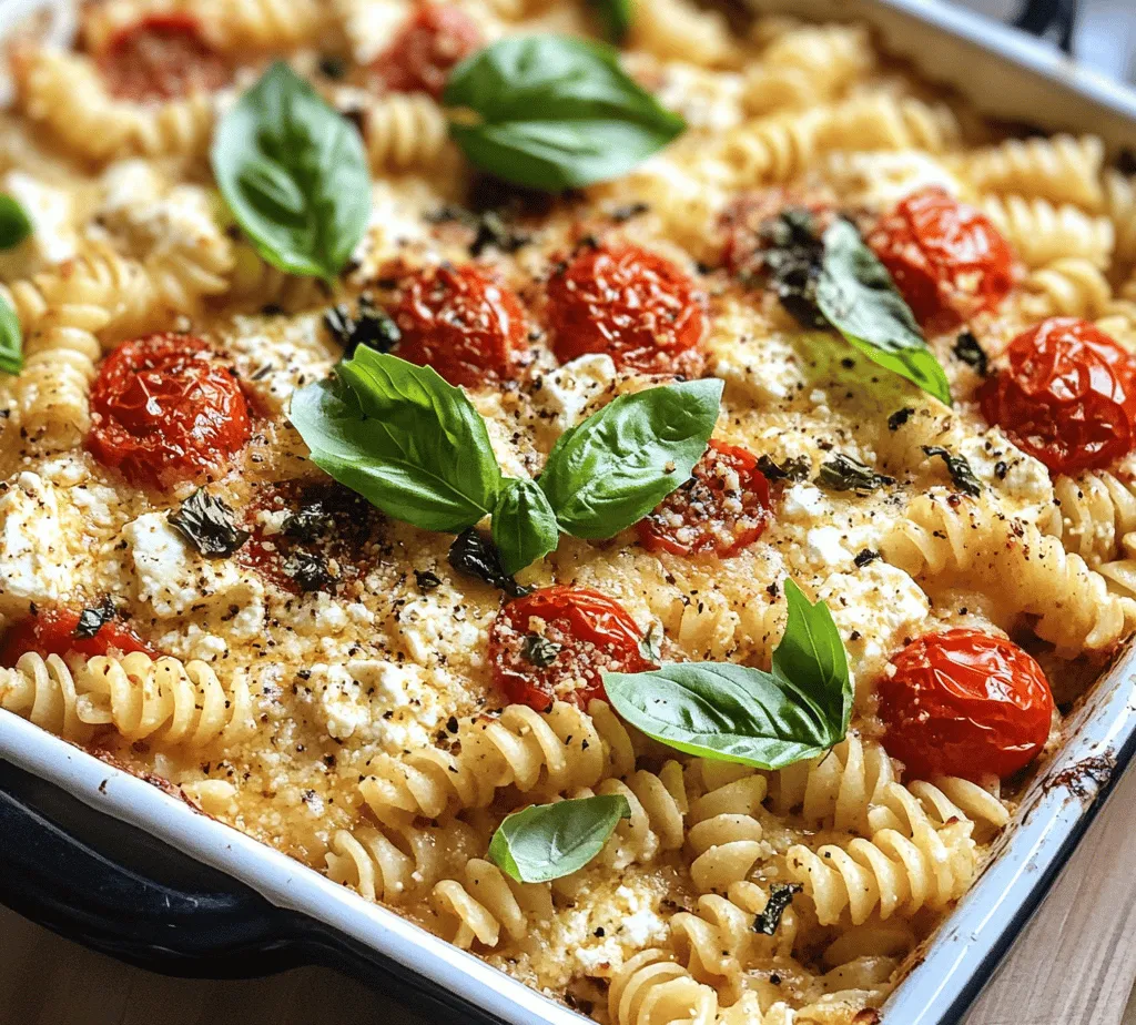 In recent years, Baked Feta Pasta has taken the culinary world by storm, captivating home cooks and food enthusiasts alike. This dish, which combines the rich creaminess of feta cheese with the sweetness of cherry tomatoes, has become a staple in many kitchens, thanks to its simplicity and mouthwatering flavor. Originally popularized on social media platforms like TikTok and Instagram, this dish is as visually appealing as it is delicious, making it perfect for everything from casual weeknight dinners to festive gatherings.