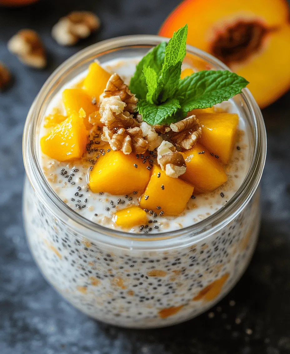 In the fast-paced world we live in, finding a breakfast option that's both nutritious and convenient can be a challenge. Enter overnight oats—a simple yet satisfying solution that has gained popularity among health enthusiasts and busy individuals alike. Overnight oats not only save you time in the morning but also deliver a hearty dose of nutrients to kickstart your day. With a base of rolled oats soaked in your choice of liquid, they transform into a creamy, delectable dish that can be customized to suit any palate.