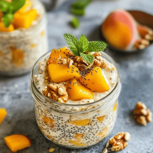 In the fast-paced world we live in, finding a breakfast option that's both nutritious and convenient can be a challenge. Enter overnight oats—a simple yet satisfying solution that has gained popularity among health enthusiasts and busy individuals alike. Overnight oats not only save you time in the morning but also deliver a hearty dose of nutrients to kickstart your day. With a base of rolled oats soaked in your choice of liquid, they transform into a creamy, delectable dish that can be customized to suit any palate.
