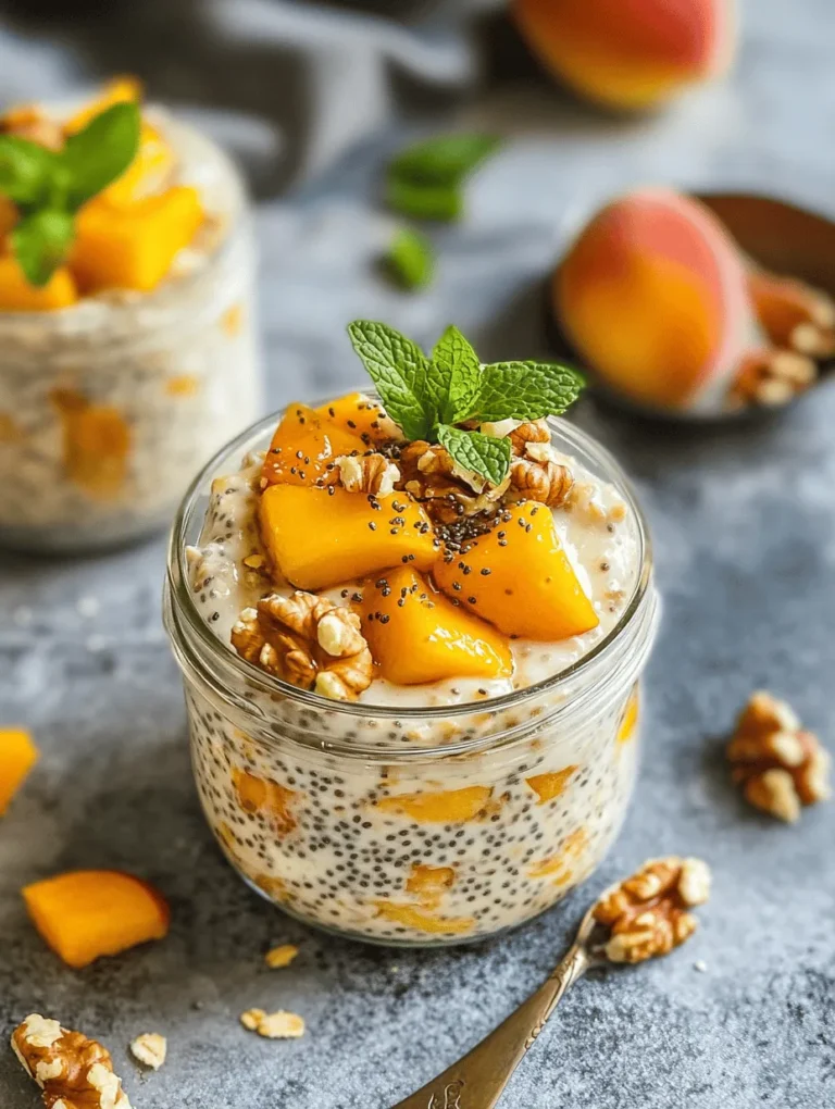 In the fast-paced world we live in, finding a breakfast option that's both nutritious and convenient can be a challenge. Enter overnight oats—a simple yet satisfying solution that has gained popularity among health enthusiasts and busy individuals alike. Overnight oats not only save you time in the morning but also deliver a hearty dose of nutrients to kickstart your day. With a base of rolled oats soaked in your choice of liquid, they transform into a creamy, delectable dish that can be customized to suit any palate.