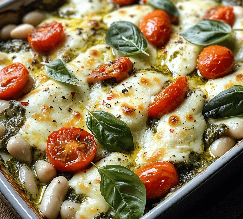 In the world of comfort food, few dishes can rival the warmth and satisfaction of a creamy bake. This Creamy White Bean and Pesto Bake is not only a delightful dish for family gatherings or weeknight dinners but also a representation of how simple ingredients can come together to create a rich and flavorful meal. Whether you're searching for a cozy dish to serve during chilly evenings or a crowd-pleaser for your next potluck, this recipe is sure to impress. Its creamy texture and vibrant flavors make it a standout option that caters to vegetarians and health-conscious eaters alike.