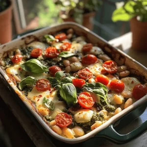 In the world of comfort food, few dishes can rival the warmth and satisfaction of a creamy bake. This Creamy White Bean and Pesto Bake is not only a delightful dish for family gatherings or weeknight dinners but also a representation of how simple ingredients can come together to create a rich and flavorful meal. Whether you're searching for a cozy dish to serve during chilly evenings or a crowd-pleaser for your next potluck, this recipe is sure to impress. Its creamy texture and vibrant flavors make it a standout option that caters to vegetarians and health-conscious eaters alike.