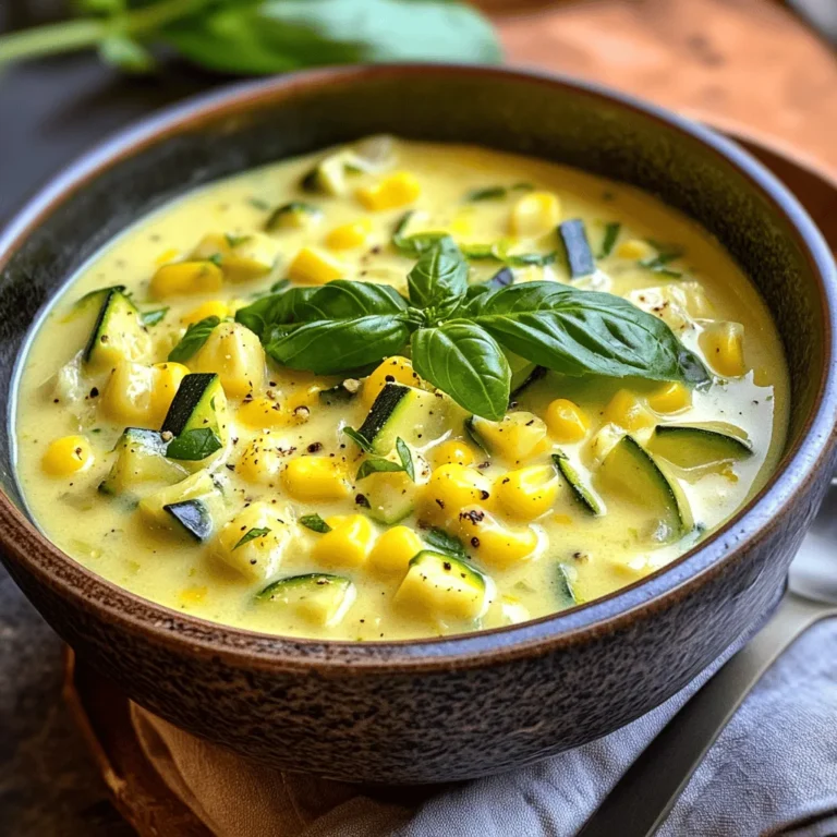 As the days grow longer and the sun shines brighter, summer brings an abundance of fresh produce, making it the perfect time to enjoy lighter, vegetable-centric dishes. This chowder captures the vibrant flavors of summer, featuring sweet corn and tender zucchini as its stars. The combination of these ingredients results in a creamy, comforting soup that is both satisfying and nutritious.