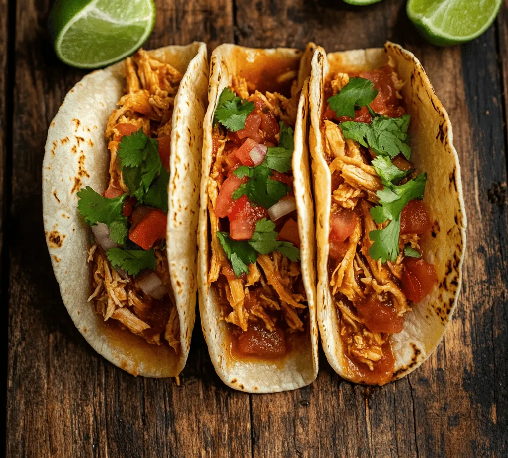 Chicken Tinga Tacos are a vibrant and flavorful dish that has captured the hearts and taste buds of many, both within Mexico and beyond. This Mexican delicacy is known for its smoky and spicy flavor profile, making it a popular choice at taco stands and restaurants. The combination of tender shredded chicken, rich chipotle sauce, and fresh toppings creates a culinary experience that is not only delicious but also deeply satisfying. As you dive into this recipe, you'll discover the importance of using authentic ingredients that elevate the dish, ensuring that each bite is a burst of flavor.
