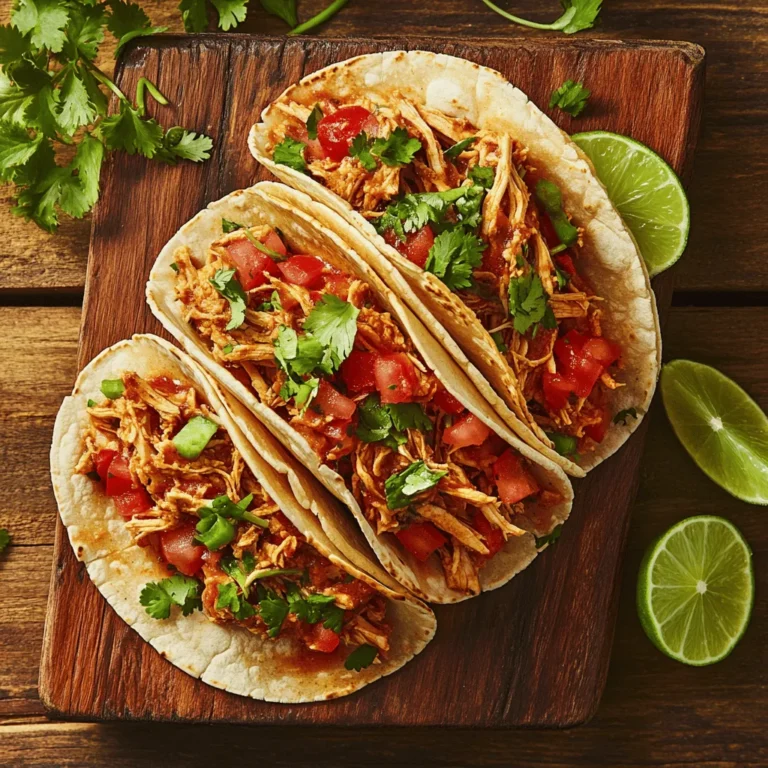 Chicken Tinga Tacos are a vibrant and flavorful dish that has captured the hearts and taste buds of many, both within Mexico and beyond. This Mexican delicacy is known for its smoky and spicy flavor profile, making it a popular choice at taco stands and restaurants. The combination of tender shredded chicken, rich chipotle sauce, and fresh toppings creates a culinary experience that is not only delicious but also deeply satisfying. As you dive into this recipe, you'll discover the importance of using authentic ingredients that elevate the dish, ensuring that each bite is a burst of flavor.