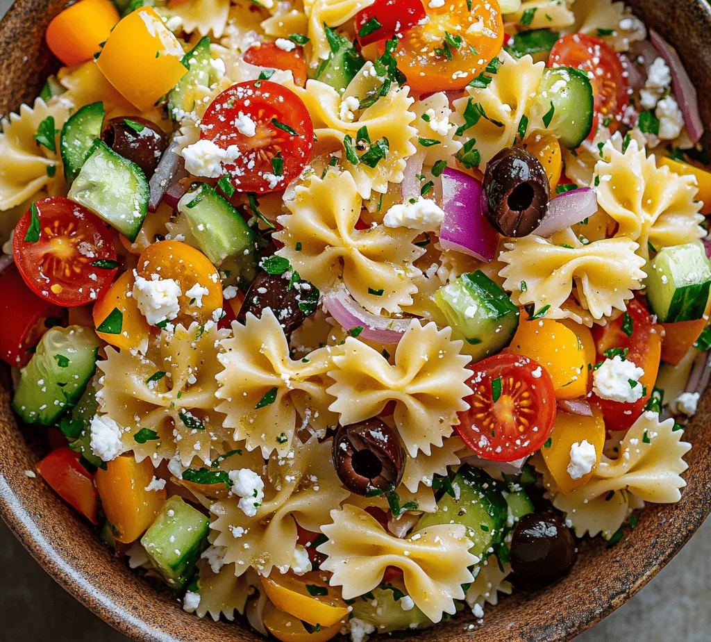 Pasta salads have earned a reputable place in the culinary world for their versatility, making them perfect for a variety of occasions. From backyard barbecues to formal gatherings, these delightful dishes can cater to any palate and setting. One such standout creation is the Bow Tie Pasta Salad Extravaganza. This dish not only boasts a delightful mix of flavors but also presents a vibrant array of colors that is sure to catch the eye and excite the taste buds.