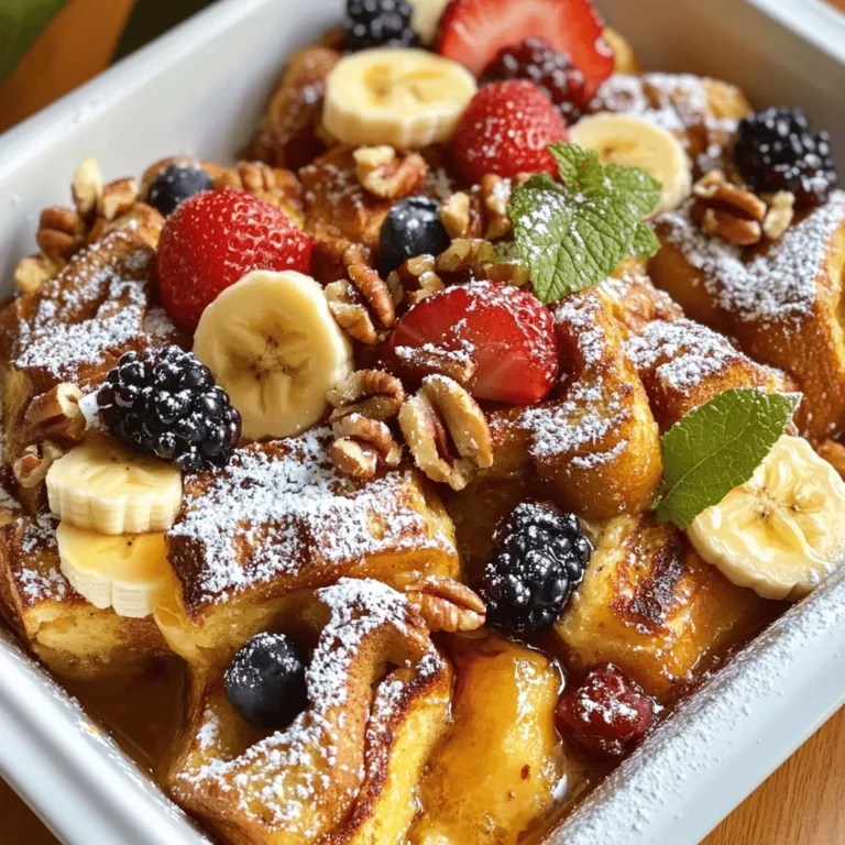 In the realm of breakfast delights, few dishes can rival the comforting charm of French toast. However, if you’re looking to elevate this classic morning staple to new heights, the Sweet Hawaiian Roll French Toast Bake is the perfect choice. This delightful twist on traditional French toast combines the soft, pillowy texture of Sweet Hawaiian rolls with a rich, custardy filling that balances sweetness with tropical flavors. Whether you’re hosting a family brunch, entertaining friends, or simply seeking a special treat for a holiday breakfast, this recipe offers an effortless way to impress your guests.