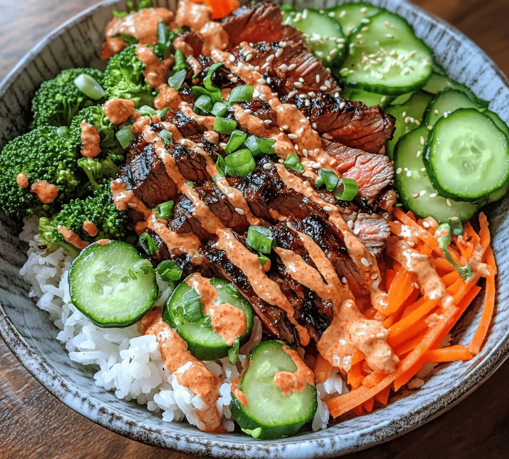 The key to any exceptional dish lies in its ingredients, and the Korean BBQ Steak Rice Bowls are no exception. Each component plays a vital role in building the dish's complex flavor profile. From the perfectly marinated steak that serves as the star of the meal to the colorful, fresh vegetables that add crunch and nutrition, every ingredient has its purpose.