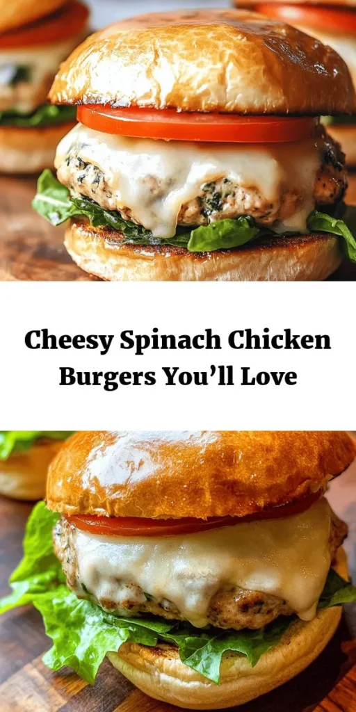 Elevate your burger game with these delicious White Cheddar & Spinach Chicken Burgers! Packed with ground chicken, fresh spinach, and two kinds of cheese, these burgers are not only tasty but also a great way to sneak in some greens. Easy to make in just 30 minutes, they are perfect for a weeknight dinner or a fun weekend BBQ. Serve on toasted buns with your favorite toppings for a satisfying meal. Get ready to impress family and friends with this flavorful twist on classic burgers!